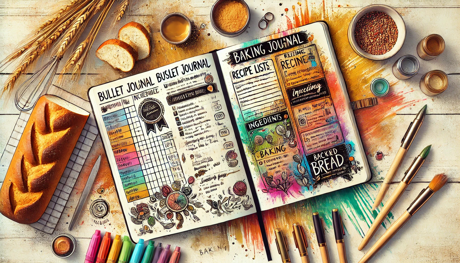 Bullet Journaling for Bakers